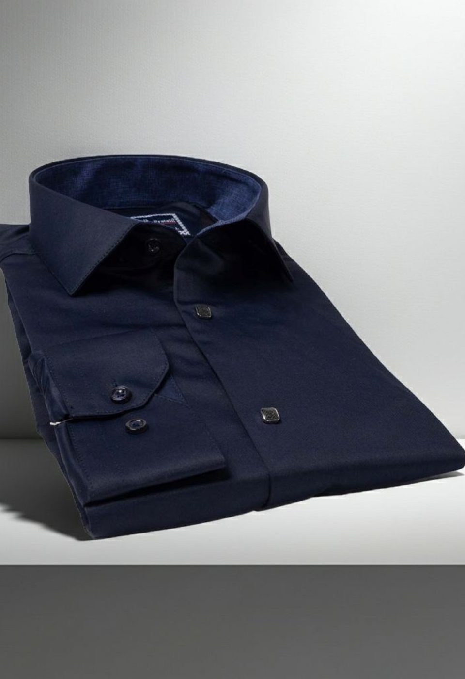 Slim Fit Uzun Kol Düz Renk Saten Erkek Gömlek 3GMK317037A15