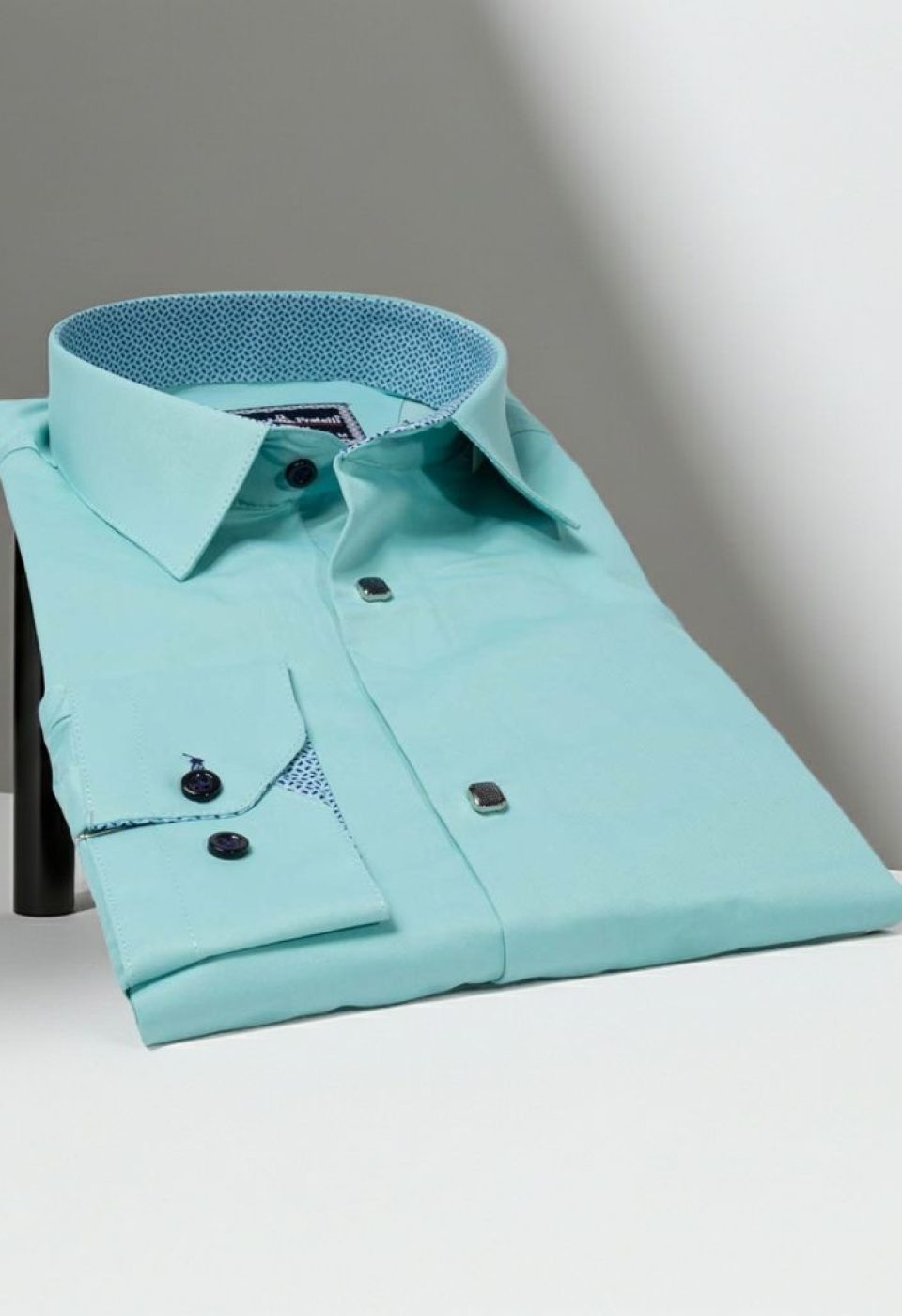 Slim Fit Uzun Kol Düz Renk Saten Erkek Gömlek 3GMK317037A50
