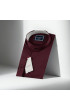 Slim Fit Uzun Kol Düz Renk Saten Hakim Yaka Erkek Gömlek 3GMK317039007