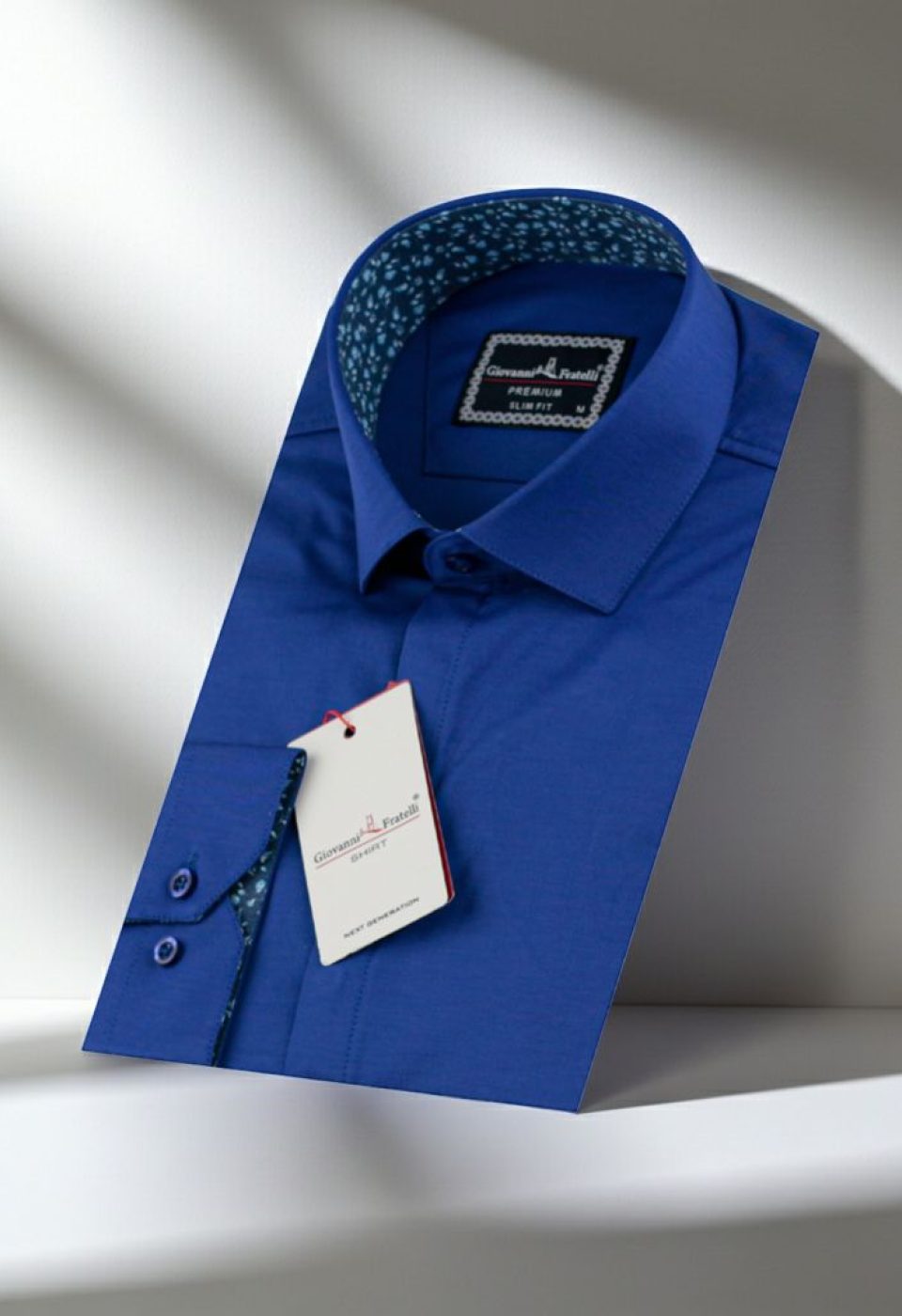 Slim Fit Uzun Kol Düz Renk Saten Erkek Gömlek 3GMK317044005 Slim Fit Uzun Kol Düz Renk Saten Erkek Gömlek 3GMK317044005