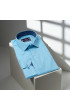 Slim Fit Uzun Kol Düz Renk Saten Erkek Gömlek 3GMK317044007 Slim Fit Uzun Kol Düz Renk Saten Erkek Gömlek 3GMK317044007