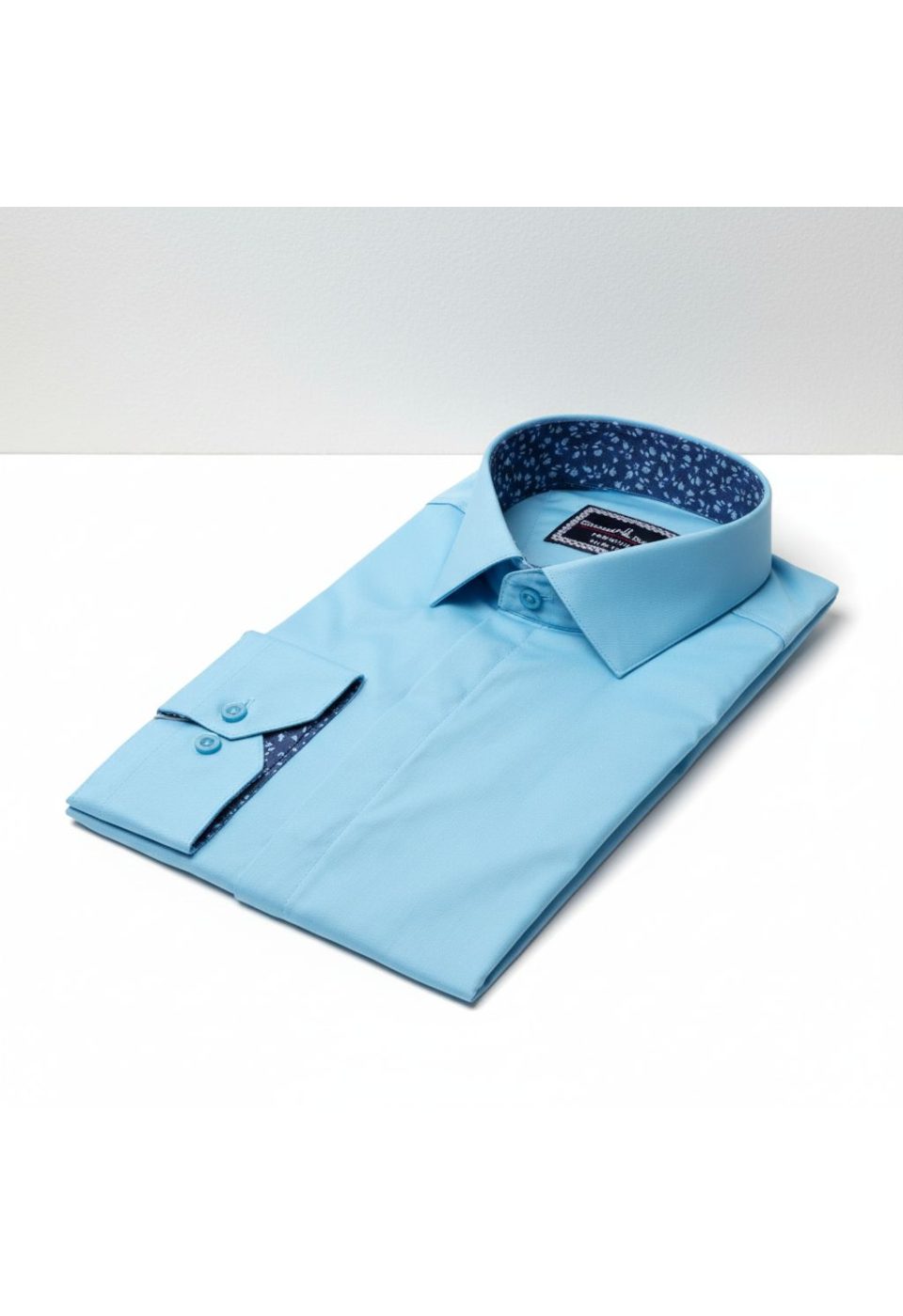 Slim Fit Uzun Kol Düz Renk Saten Erkek Gömlek 3GMK317044007 - Giovanni Fratelli