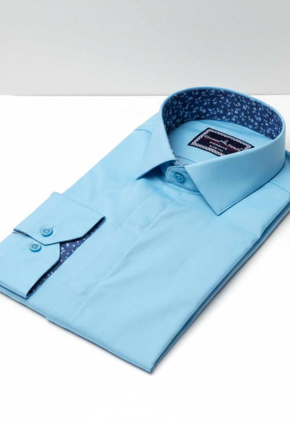 Slim Fit Uzun Kol Düz Renk Saten Erkek Gömlek 3GMK317044007 Slim Fit Uzun Kol Düz Renk Saten Erkek Gömlek 3GMK317044007
