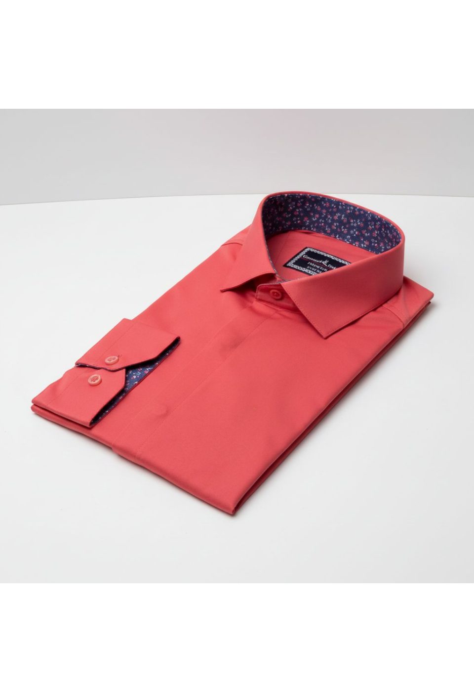 Slim Fit Uzun Kol Düz Renk Saten Erkek Gömlek 3GMK317044010 - Giovanni Fratelli