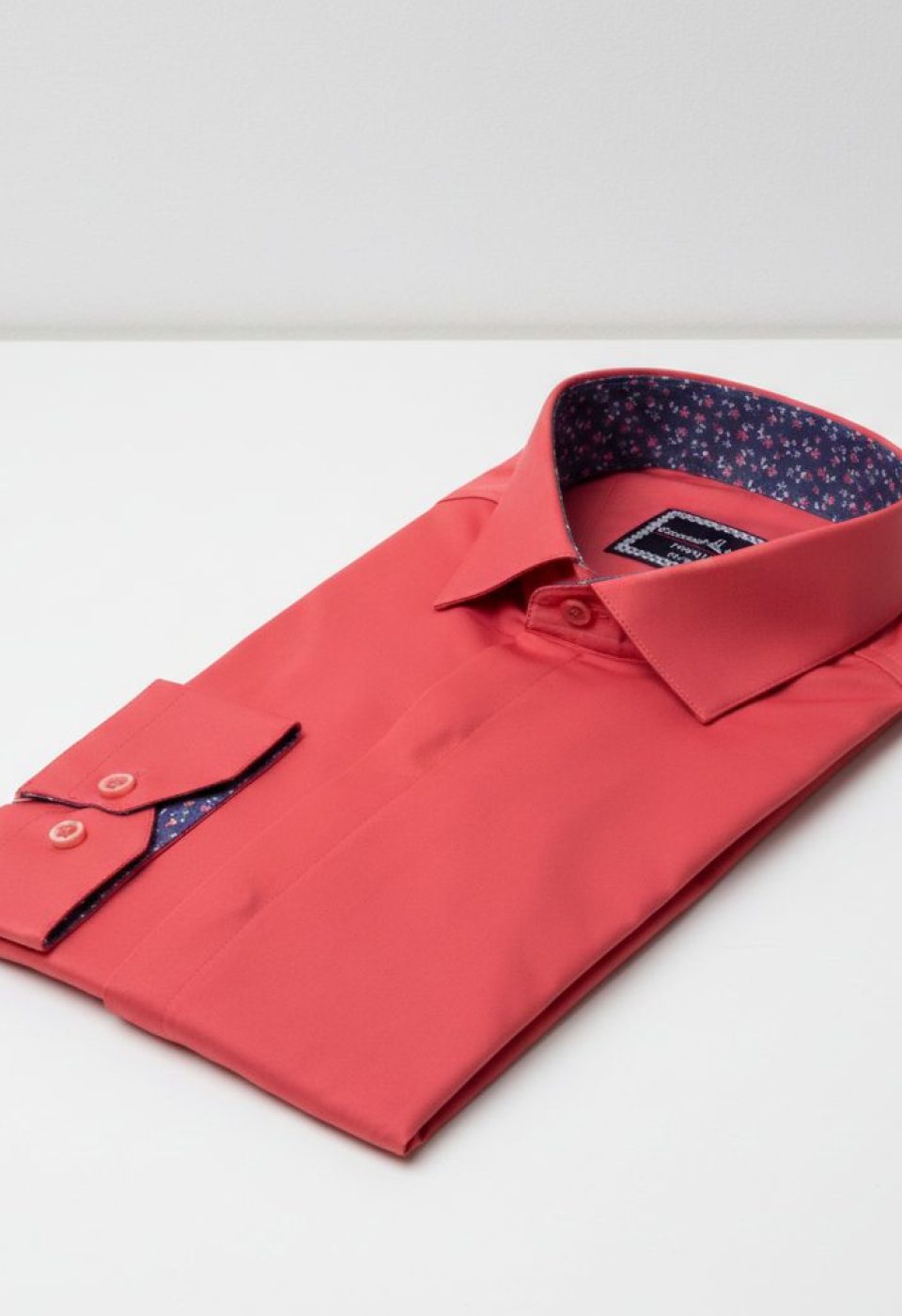 Slim Fit Uzun Kol Düz Renk Saten Erkek Gömlek 3GMK317044010 - Giovanni Fratelli