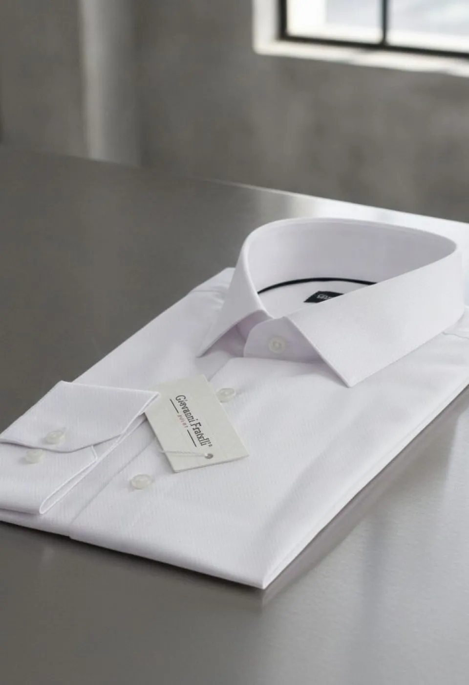Slim Fit Uzun Kol Desenli Jakar Erkek Gömlek 0101 CR 001 - Giovanni Fratelli