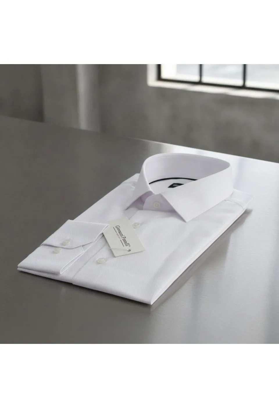 Slim Fit Uzun Kol Desenli Jakar Erkek Gömlek 0101 CR 001 - Giovanni Fratelli