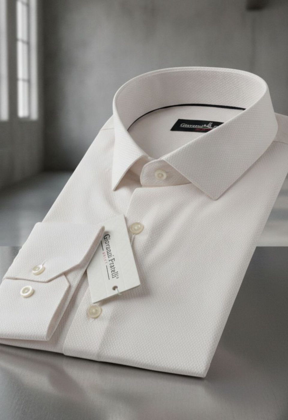 Slim Fit Uzun Kol Desenli Jakar Erkek Gömlek 0101 CR 005 - Giovanni Fratelli