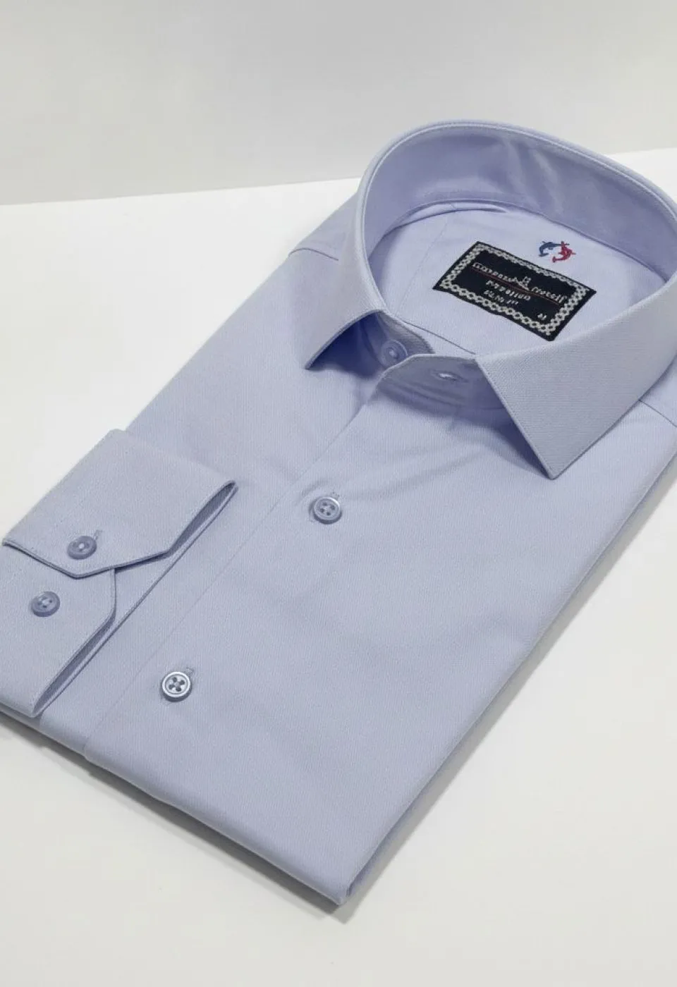 1171 CR OXFORD 030 Slim Fit Uzun Kol Düz Renk Oxford Erkek Gömlek 3GMK321171030 - Giovanni Fratelli