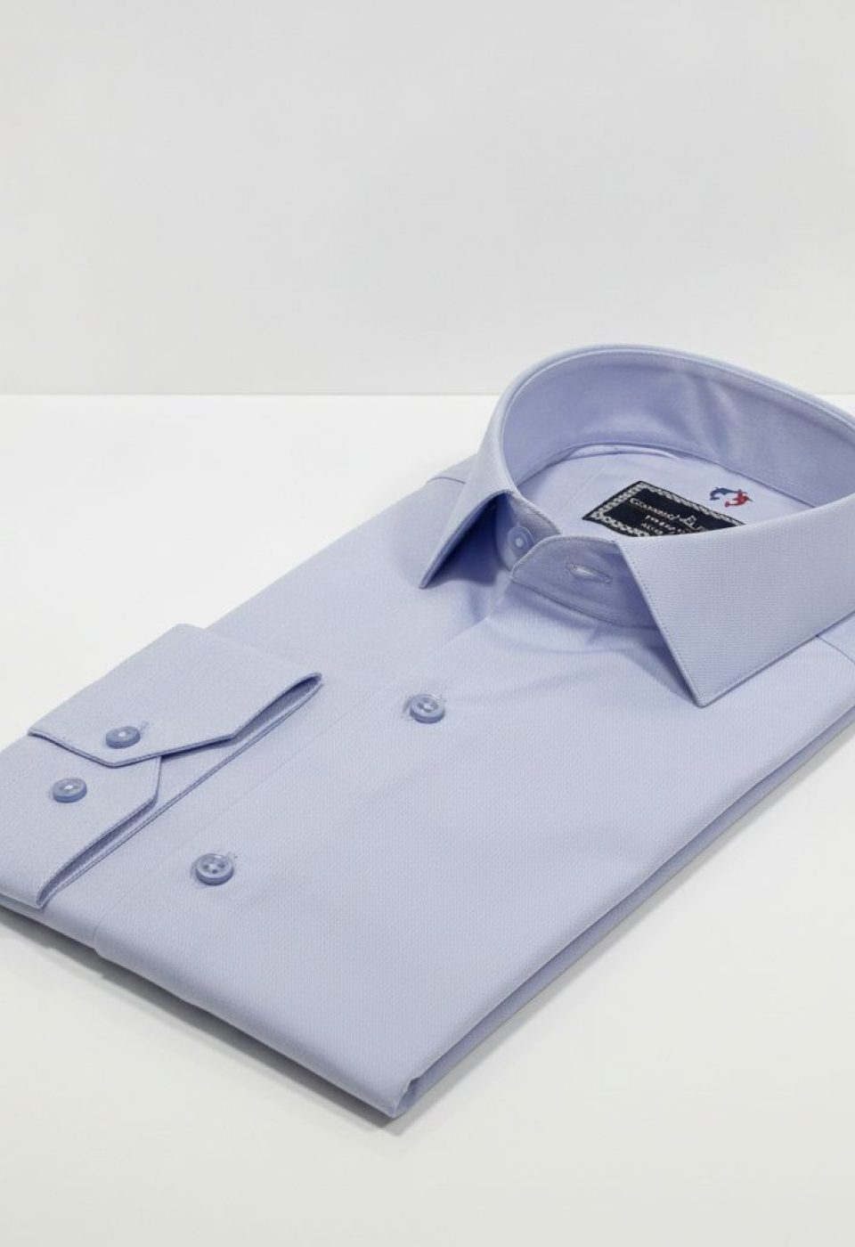 Slim Fit Uzun Kol Düz Renk Oxford Erkek Gömlek 3GMK321171030