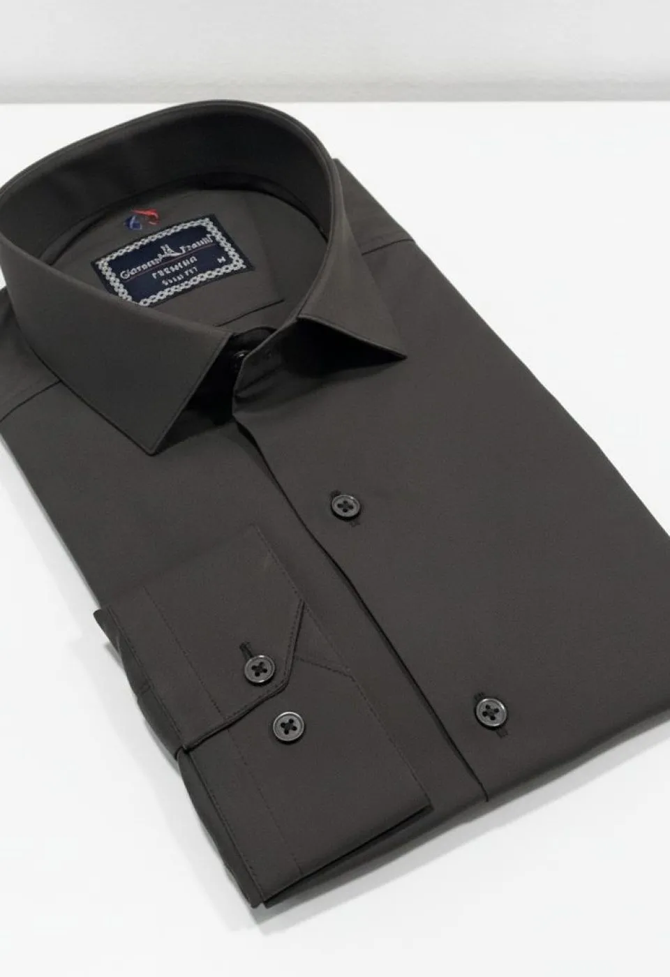 Slim Fit Uzun Kol Düz Renk Oxford Erkek Gömlek 3GMK321171031 - Giovanni Fratelli