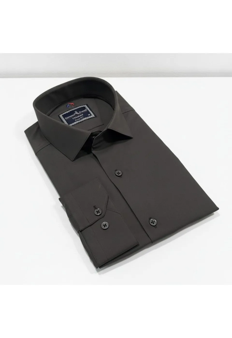 Slim Fit Uzun Kol Düz Renk Oxford Erkek Gömlek 3GMK321171031 - Giovanni Fratelli