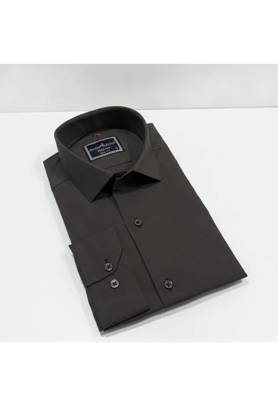 Slim Fit Uzun Kol Düz Renk Oxford Erkek Gömlek 3GMK321171031 - Giovanni Fratelli