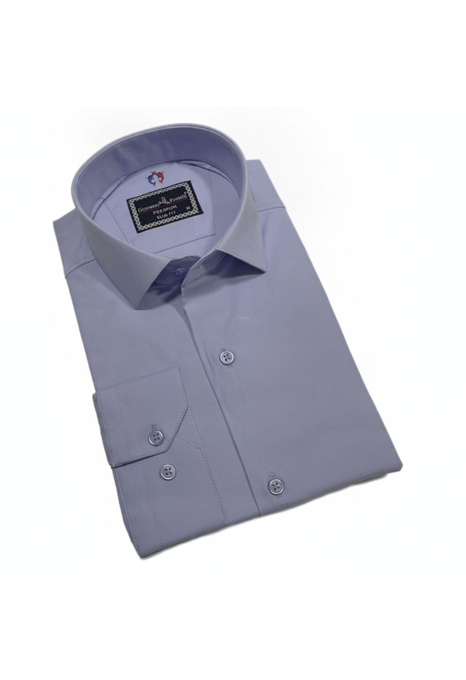 Slim Fit Uzun Kol Düz Renk Oxford Erkek Gömlek 3GMK321171032 - Giovanni Fratelli