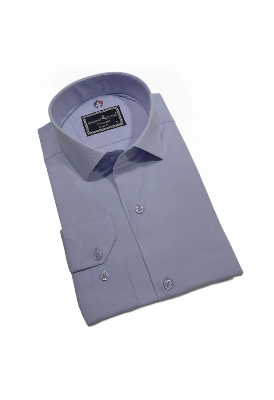 Slim Fit Uzun Kol Düz Renk Oxford Erkek Gömlek 3GMK321171032 - Giovanni Fratelli