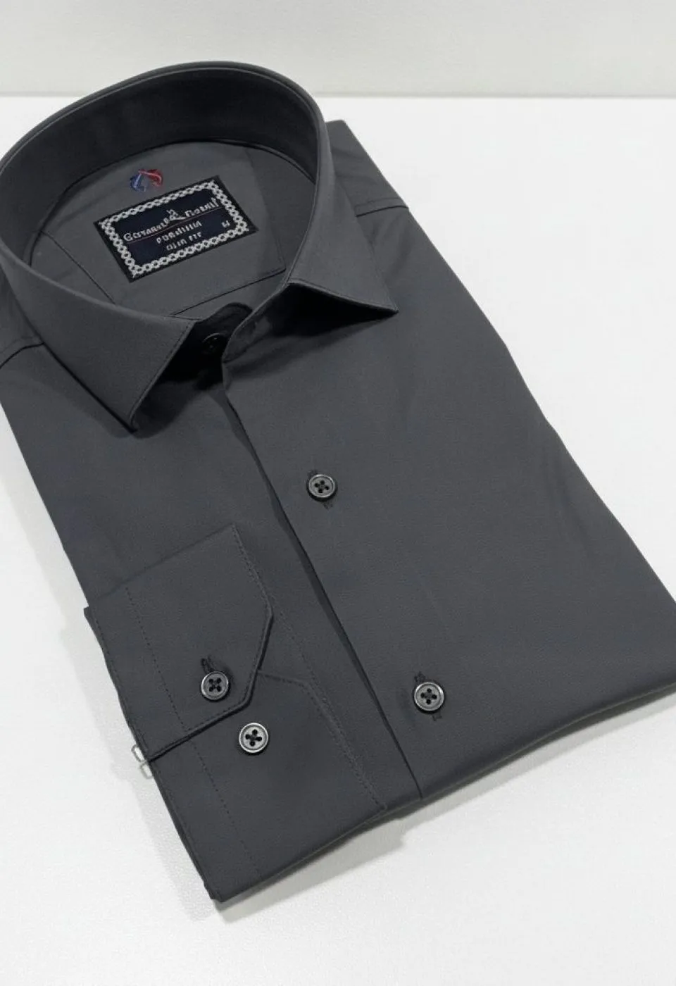 Slim Fit Uzun Kol Düz Renk Oxford Erkek Gömlek 3GMK321171033 - Giovanni Fratelli