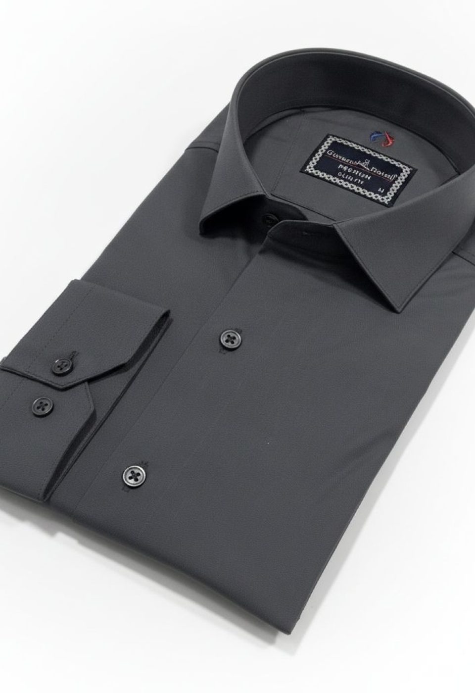Slim Fit Uzun Kol Düz Renk Oxford Erkek Gömlek 3GMK321171033