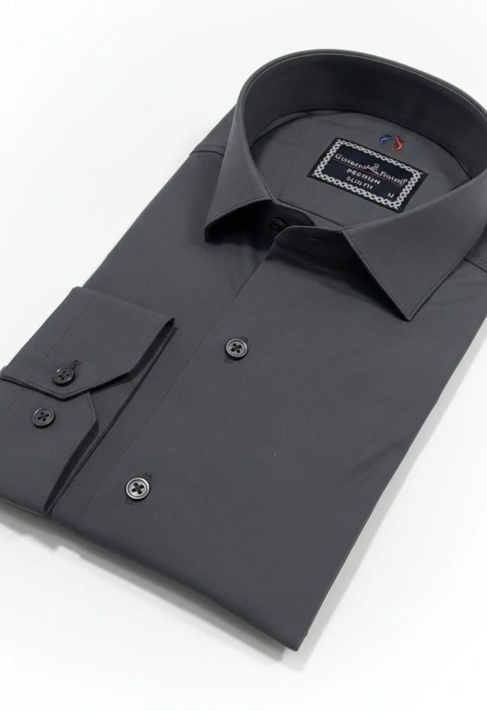 Slim Fit Uzun Kol Düz Renk Oxford Erkek Gömlek 3GMK321171033 - Giovanni Fratelli