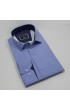 Slim Fit Uzun Kol Desenli Saten Gömlek 3GMK312478004