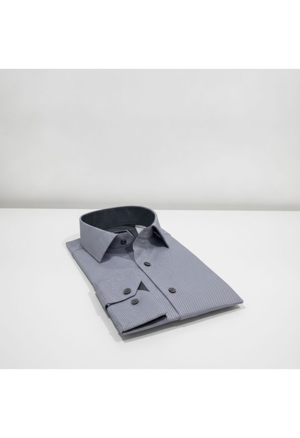 Slim Fit Uzun Kol Desenli Saten Gömlek 3GMK312478010 - Giovanni Fratelli