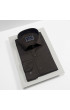 Slim Fit Uzun Kol Düz Renk Saten Erkek Gömlek 3GMK313030027