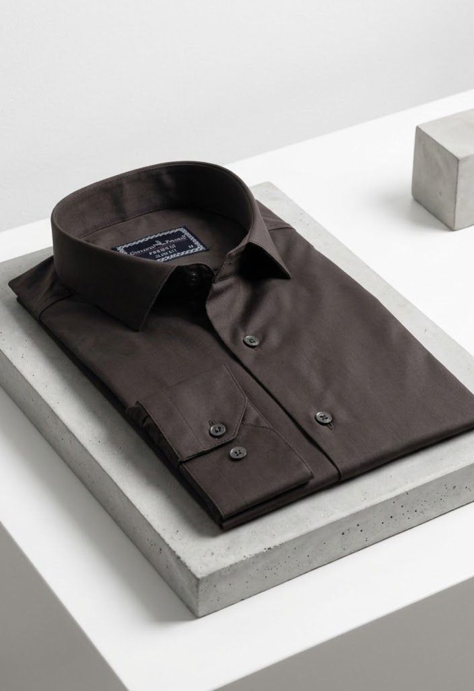 Slim Fit Uzun Kol Düz Renk Saten Erkek Gömlek 3GMK313030027 - Giovanni Fratelli