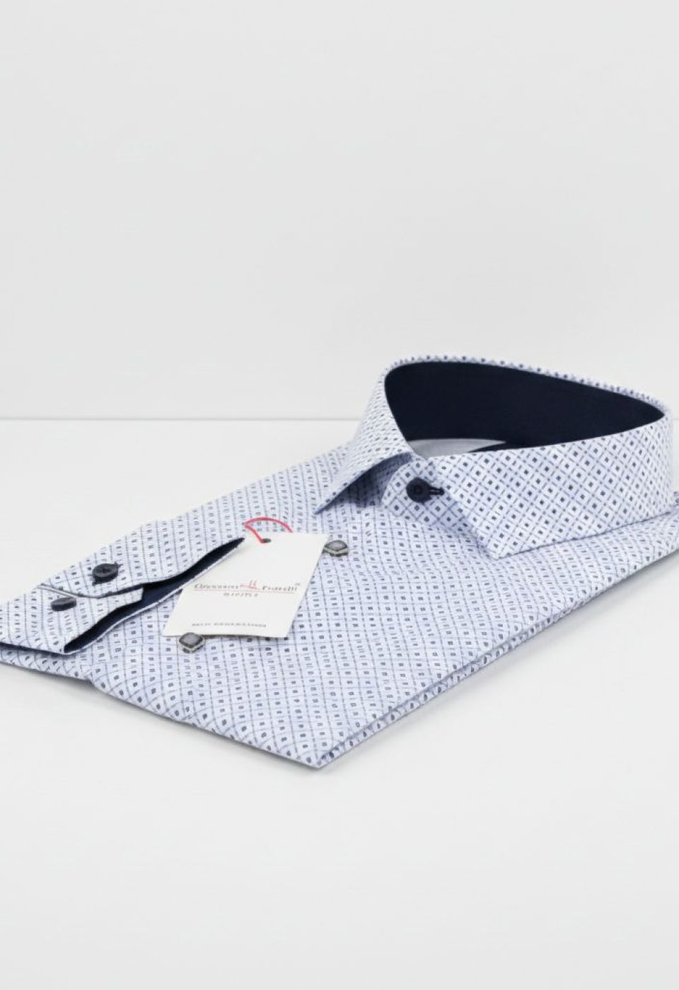 Slim Fit Uzun Kol Desenli Dijital Baskılı Erkek Gömlek 3GMK316116010