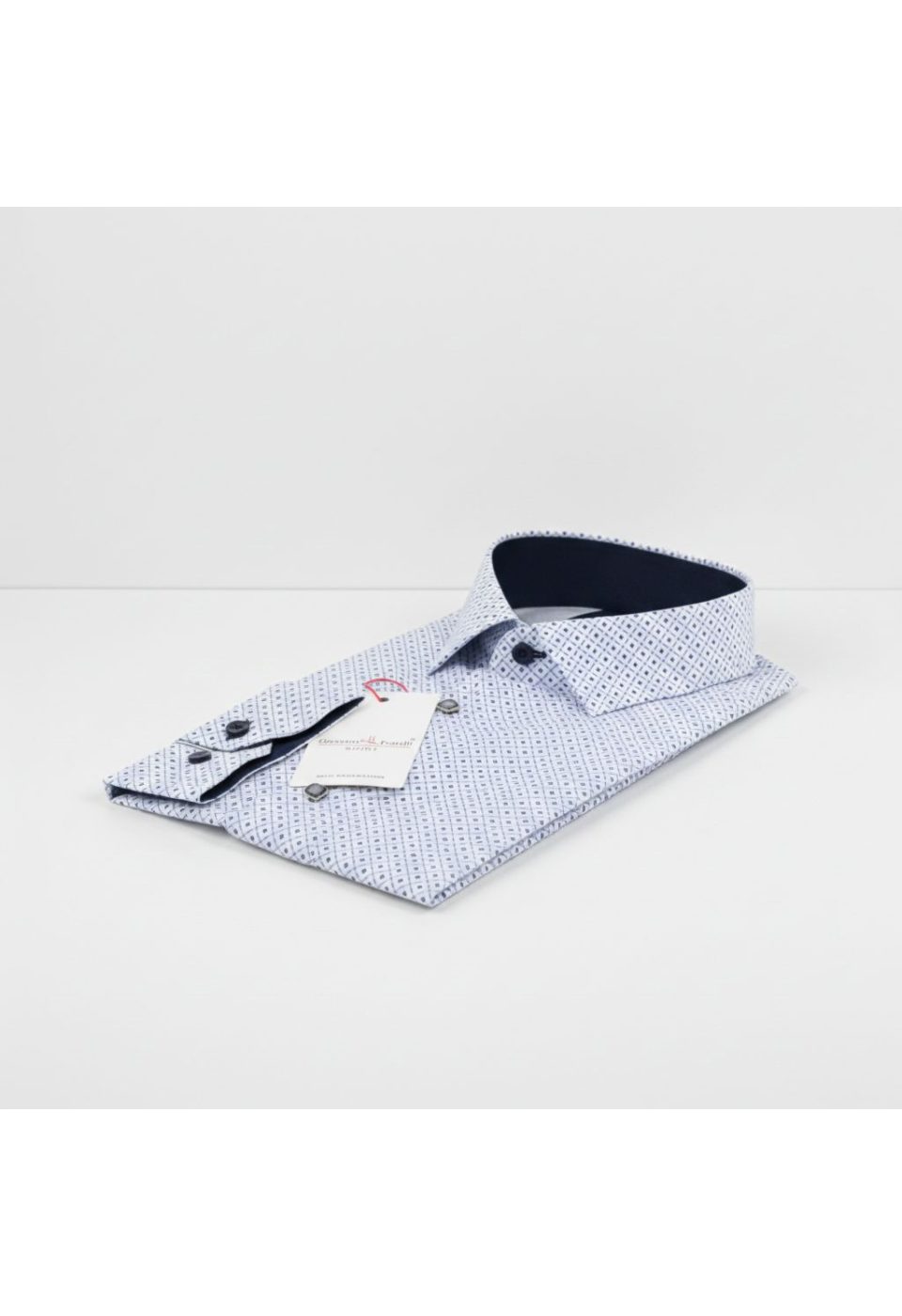 6116 CR DIGITAL 010 Slim Fit Uzun Kol Desenli Dijital Baskılı Erkek Gömlek 3GMK316116010 - Giovanni Fratelli