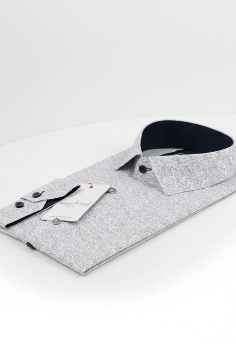 Slim Fit Uzun Kol Desenli Dijital Baskılı Erkek Gömlek 3GMK316116019