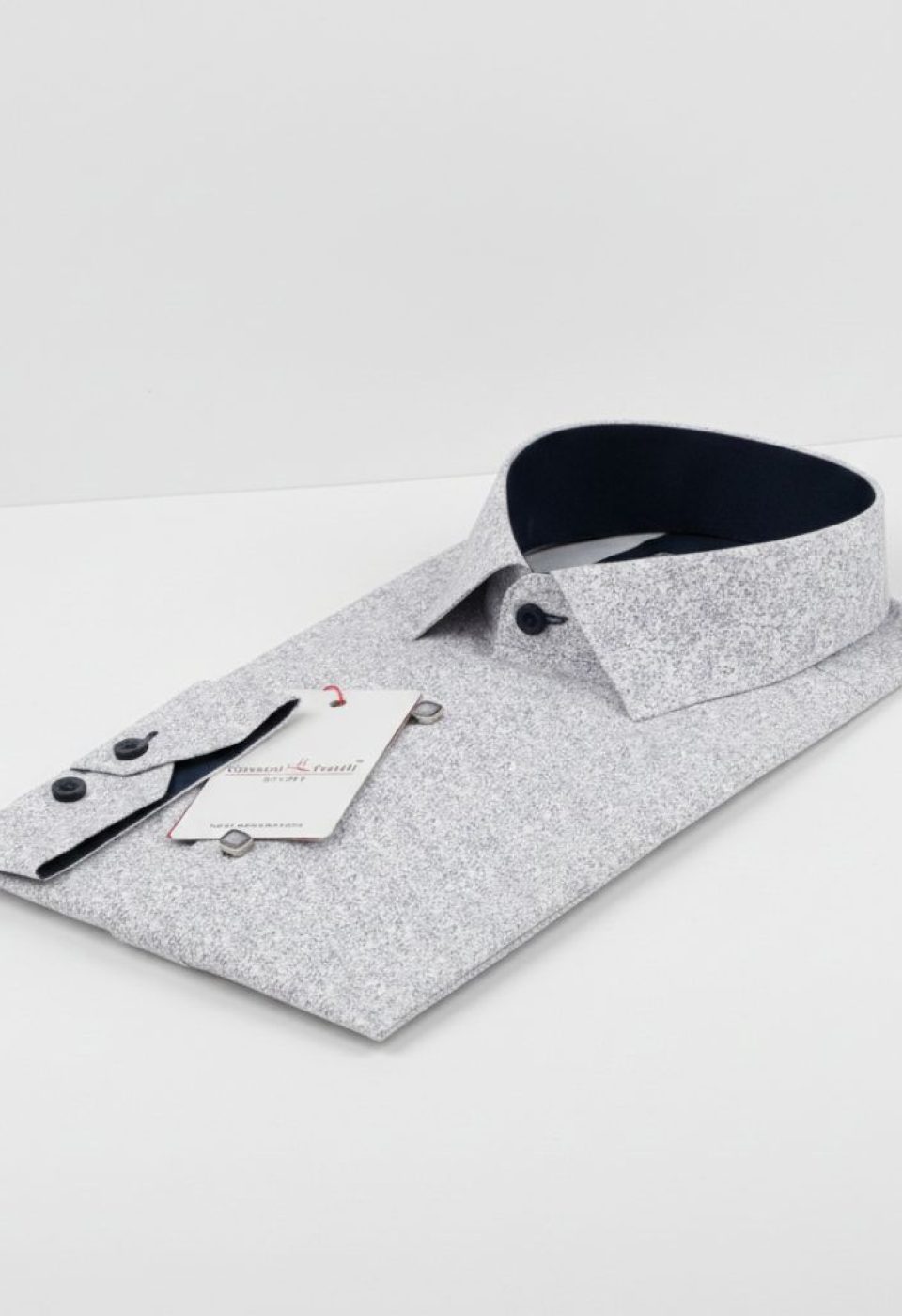 6116 CR DIGITAL 019 Slim Fit Uzun Kol Desenli Dijital Baskılı Erkek Gömlek 3GMK316116019 - Giovanni Fratelli