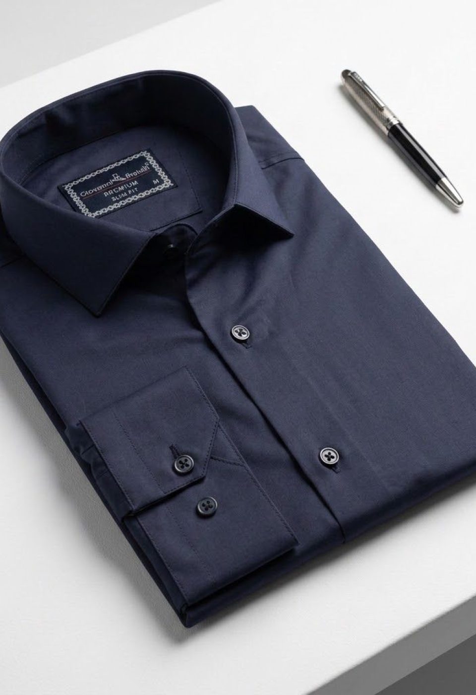 7091 CR SATIN 057 Slim Fit Uzun Kol Düz Renk Saten Erkek Gömlek 3GMK327091057 - Giovanni Fratelli