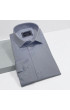 Slim Fit Uzun Kol Düz Renk Saten Erkek Gömlek 3GMK327091058