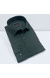 Slim Fit Uzun Kol Düz Renk Saten Erkek Gömlek 3GMK327091062