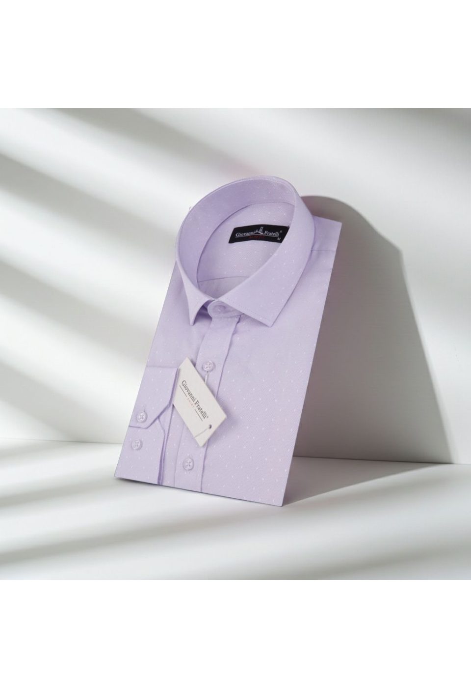 Slim Fit Uzun Kol Desenli Armürlü Jakar Erkek Gömlek 3GMK330372003 - Giovanni Fratelli