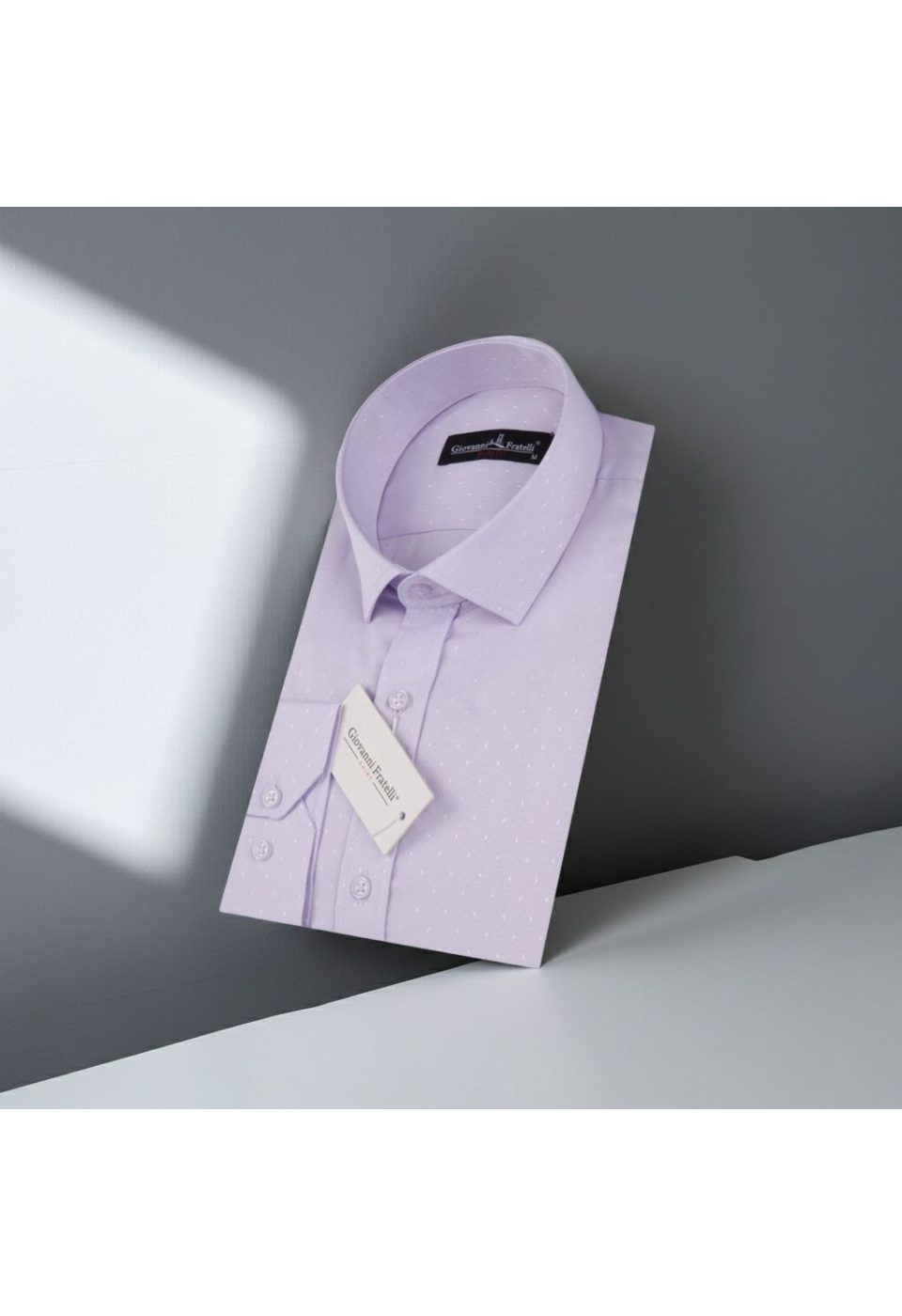 Slim Fit Uzun Kol Desenli Armürlü Jakar Erkek Gömlek 3GMK330372003 - Giovanni Fratelli