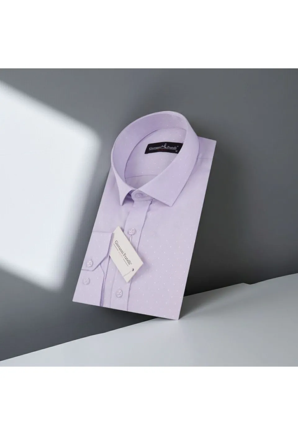 Slim Fit Uzun Kol Desenli Armürlü Jakar Erkek Gömlek 3GMK330372003 - Giovanni Fratelli