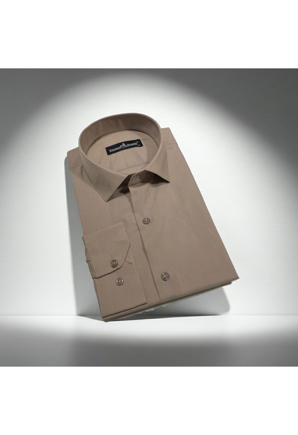 Slim Fit Uzun Kol Düz Renk Erkek Gömlek 3GMK310408008 - Giovanni Fratelli