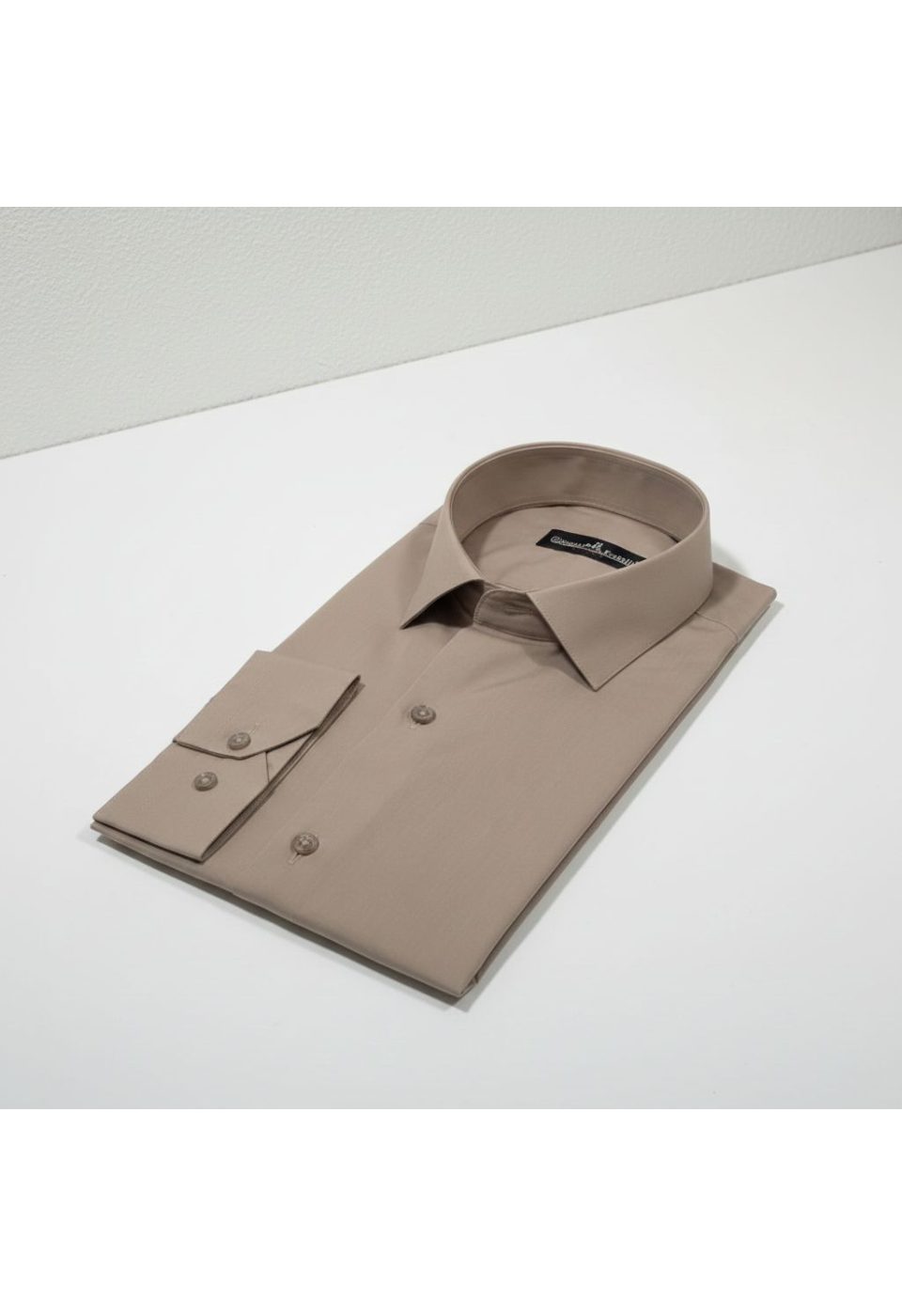 Slim Fit Uzun Kol Düz Renk Erkek Gömlek 3GMK310408008 - Giovanni Fratelli