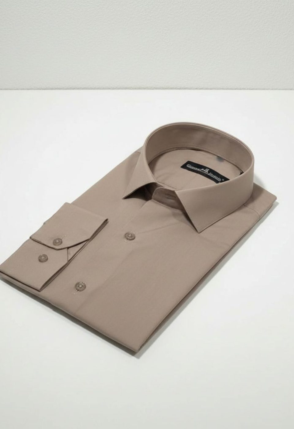 Slim Fit Uzun Kol Düz Renk Erkek Gömlek 3GMK310408008 - Giovanni Fratelli