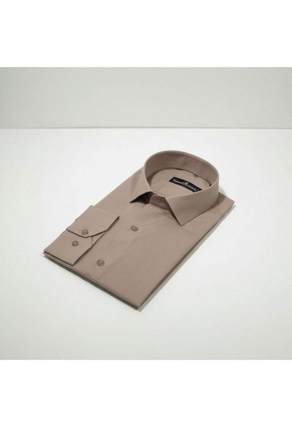 Slim Fit Uzun Kol Düz Renk Erkek Gömlek 3GMK310408008 - Giovanni Fratelli