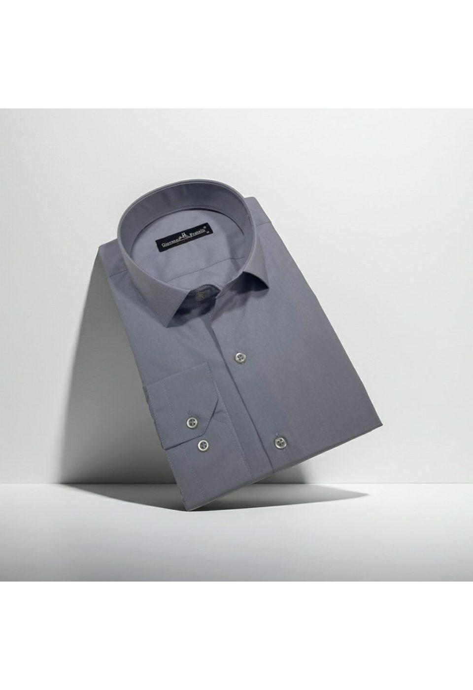 Slim Fit Uzun Kol Düz Renk Erkek Gömlek 3GMK310408009 - Giovanni Fratelli