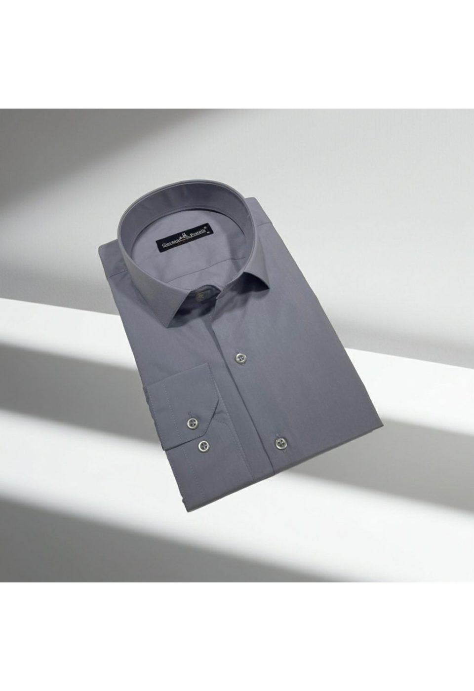 Slim Fit Uzun Kol Düz Renk Erkek Gömlek 3GMK310408009 - Giovanni Fratelli