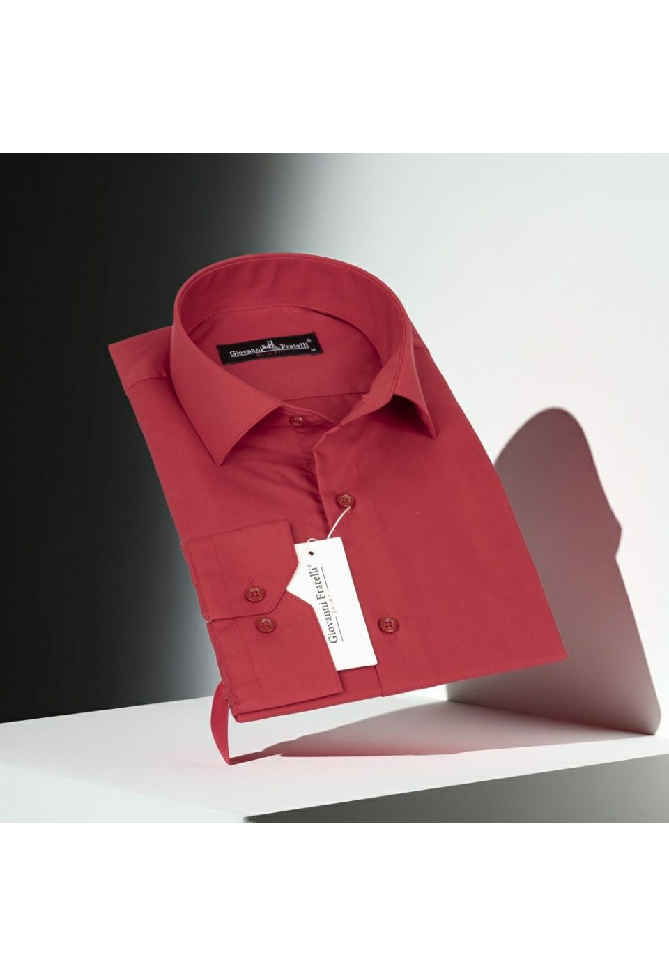 Slim Fit Uzun Kol Düz Renk Erkek Gömlek 3GMK310408016 - Giovanni Fratelli