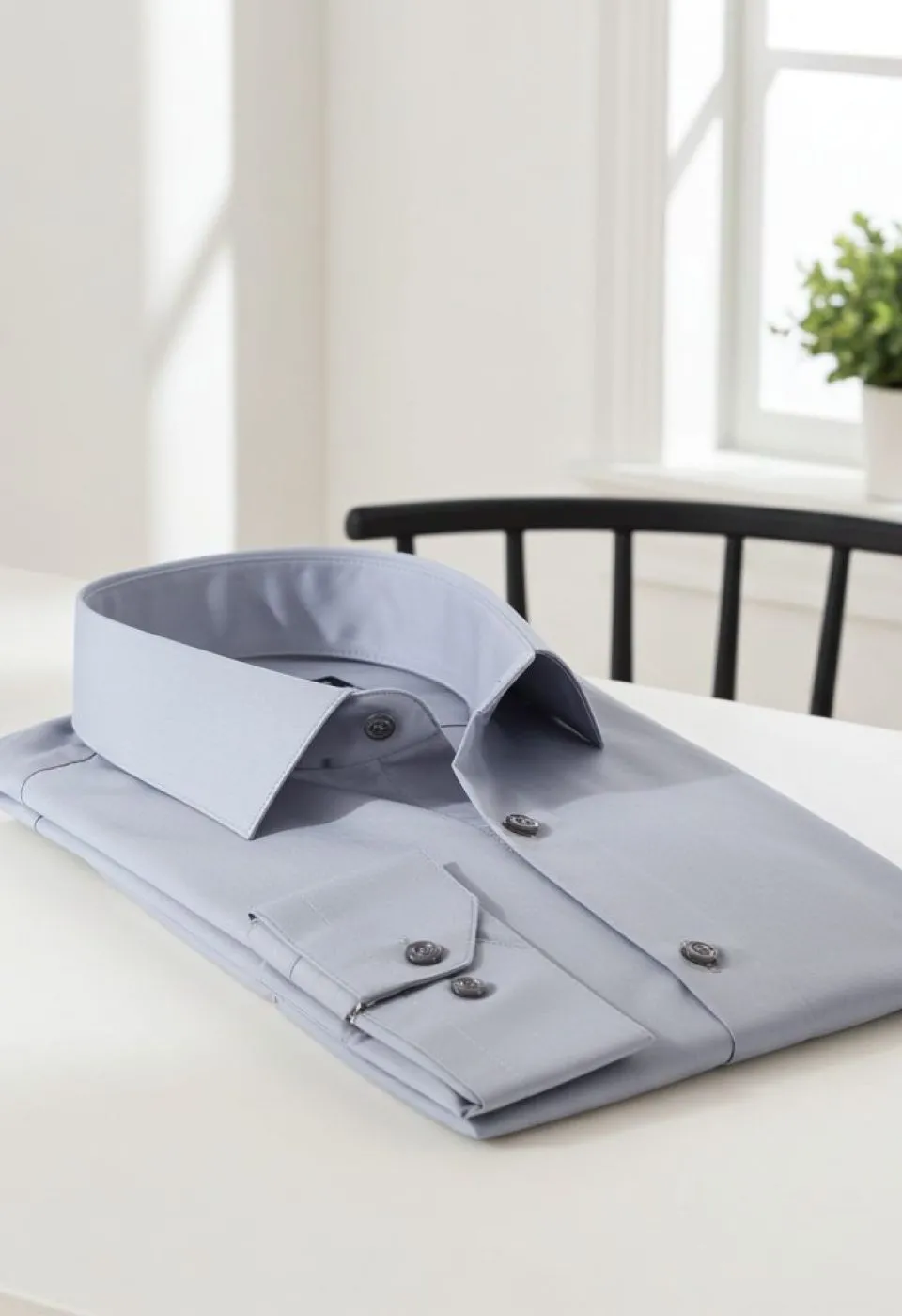 Slim Fit Uzun Kol Düz Renk Erkek Gömlek 3GMK310408019 - Giovanni Fratelli