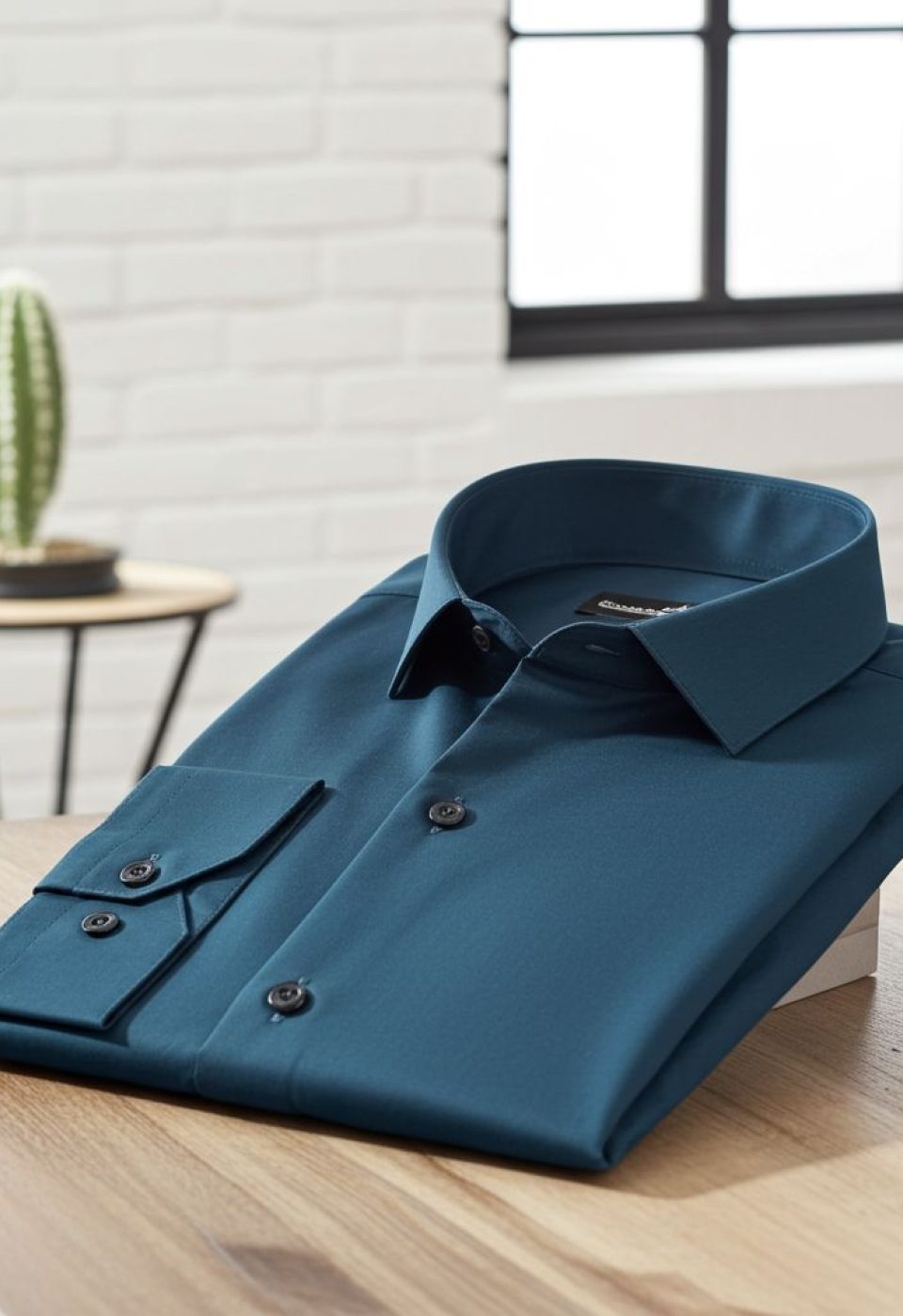 Slim Fit Uzun Kol Düz Renk Erkek Gömlek 3GMK310408042 Slim Fit Uzun Kol Düz Renk Erkek Gömlek 3GMK310408042