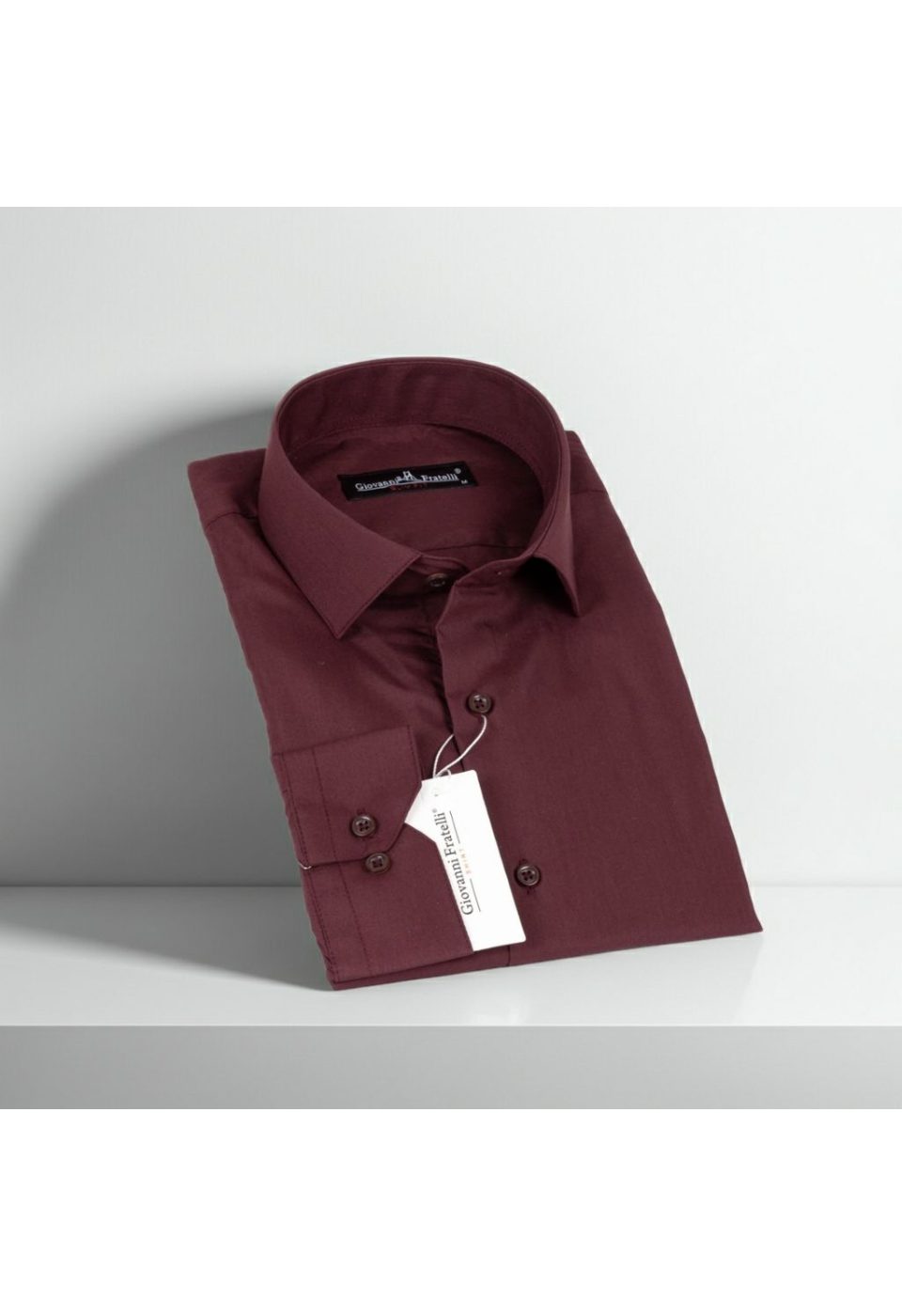 0408 CR 043 Slim Fit Uzun Kol Düz Renk Erkek Gömlek 3GMK310408043 - Giovanni Fratelli