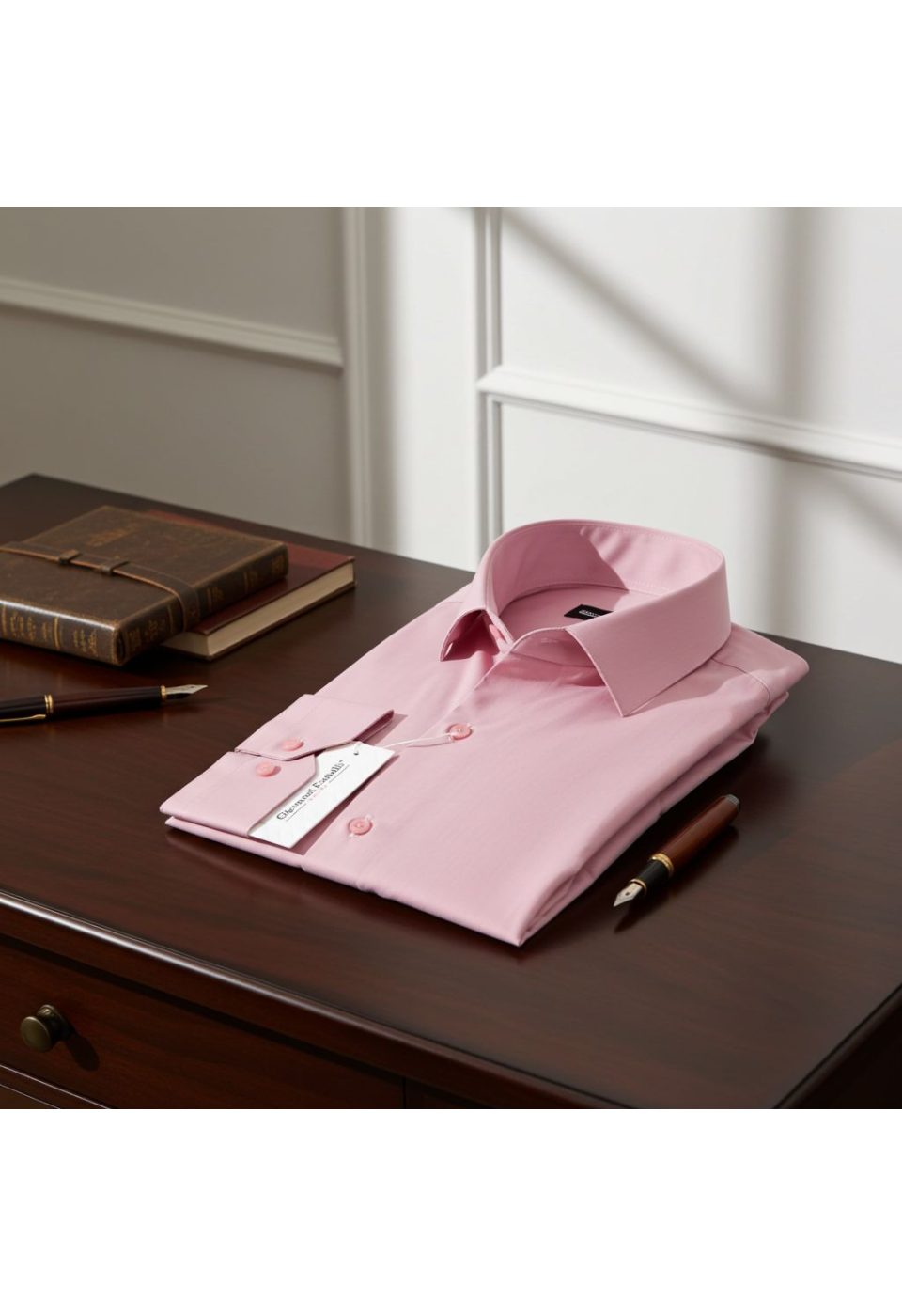 Slim Fit Uzun Kol Düz Renk Erkek Gömlek 3GMK310408048 - Giovanni Fratelli