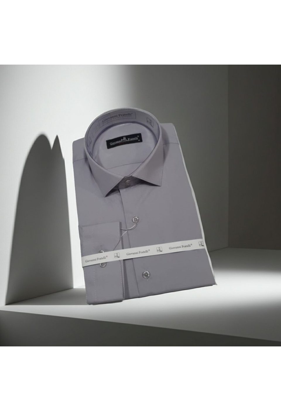 Slim Fit Uzun Kol Düz Renk Erkek Gömlek 3GMK310408061 - Giovanni Fratelli