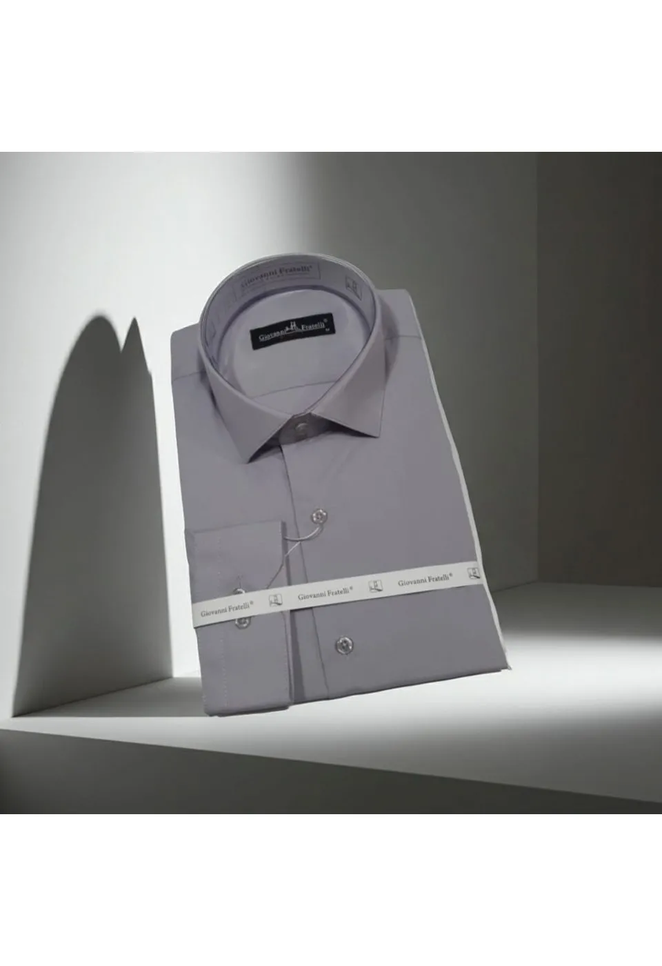 Slim Fit Uzun Kol Düz Renk Erkek Gömlek 3GMK310408061 - Giovanni Fratelli