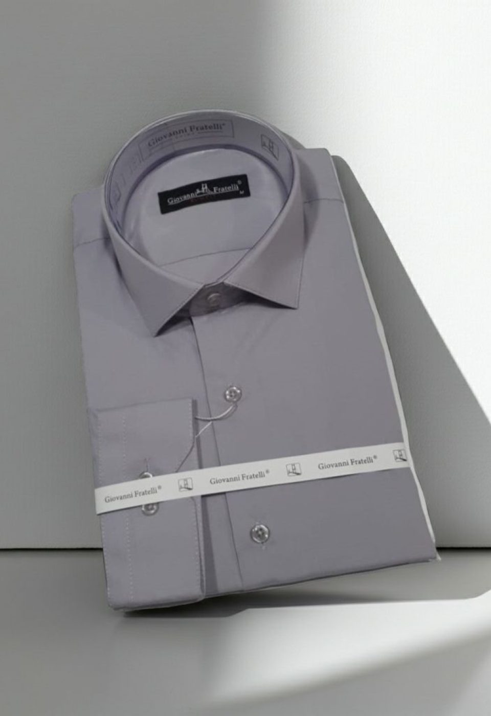 Slim Fit Uzun Kol Düz Renk Erkek Gömlek 3GMK310408061 - Giovanni Fratelli